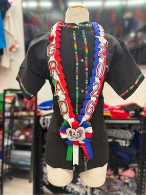 Binational Graduation lei class 2026 Mexico USA